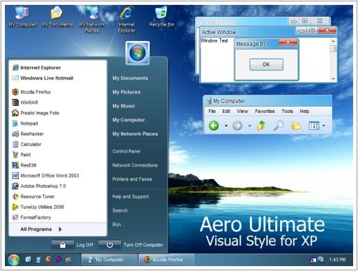Aero Ultimate Visual Style para XP Aero Ultimate Visual Style para XP